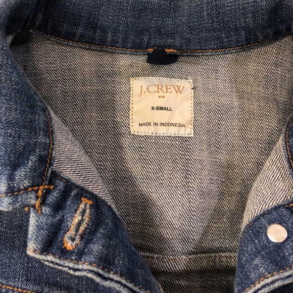 NWOT J. Crew Jean jacket - Picture 3 of 7